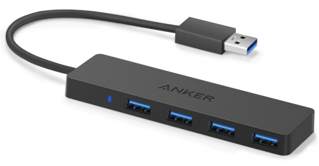 Anker 4-Port Ultra-Slim USB-A (USB3.0対応) ハブ