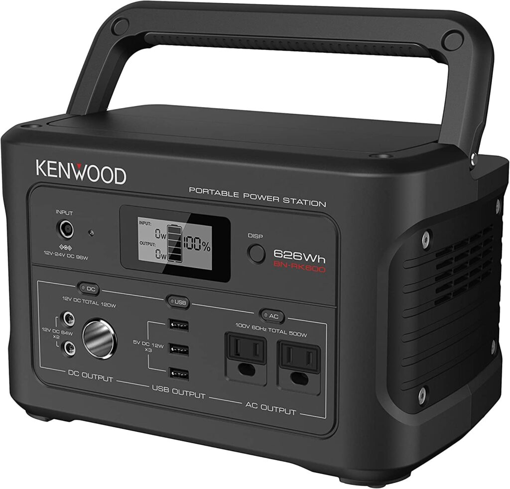 JVCケンウッド KENWOOD ポータブル電源 BN-RK600-B